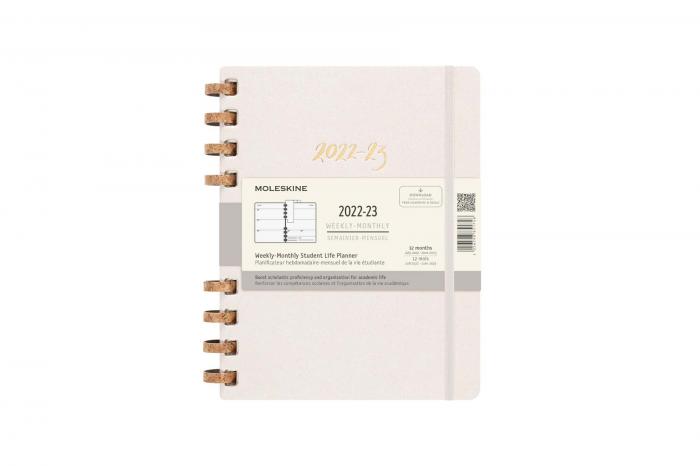 Spiral Academic Planner 22/23 XL Oyster Grey