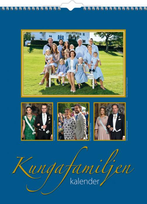 Burde Förlag Väggkalender Kungafamiljen 2020 - Kalenderkungen.se