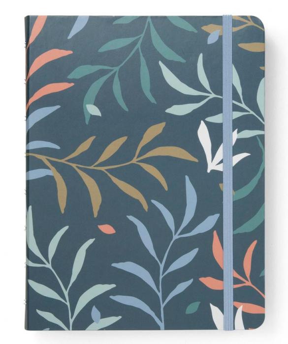 Filofax Notebook A5 Botanical Blue