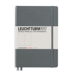 Leuchtturm Notebook A5 hard 249s Anthracite dotted