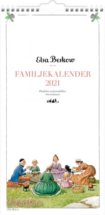 Familjekalender Elsa Beskow 2021