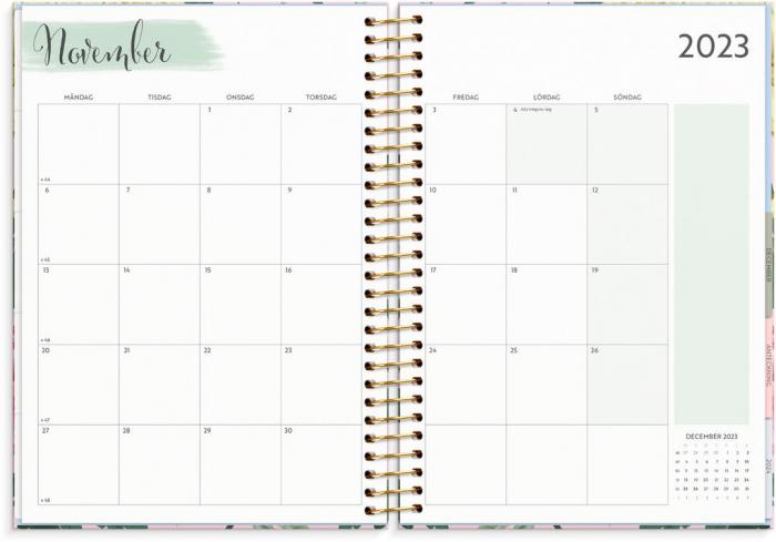 Life Organizer Blommor 2023