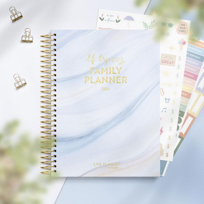 Life Organizer Family Planner 2024