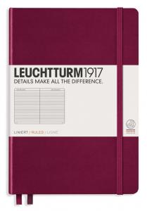 Leuchtturm Notebook A5 soft Ruled Port Red