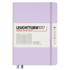 Leuchtturm Notebook A5 hard 251s Lilac linjerad