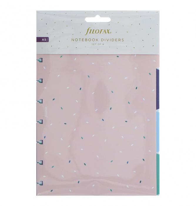 Filofax A5 Notebook avdelare Garden