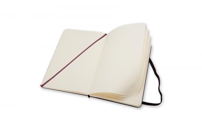 Moleskine Plain Classic Notebook Large - Svart