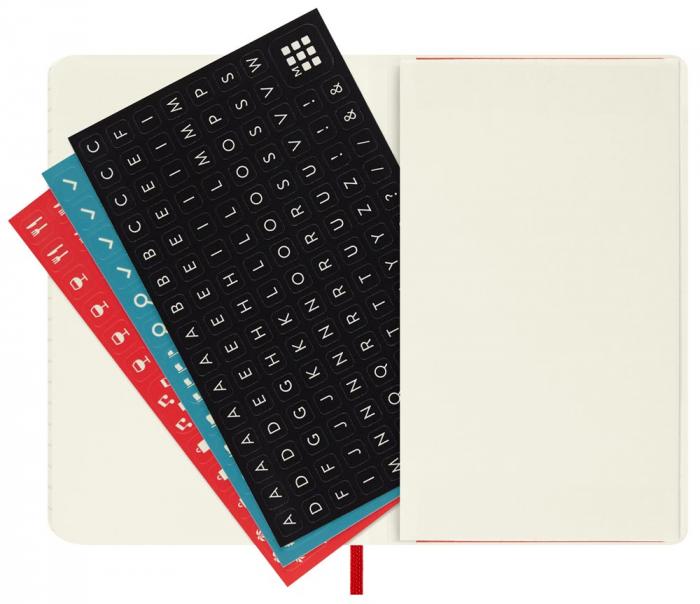 Moleskine Weekly Notebook Red soft pocket 2023