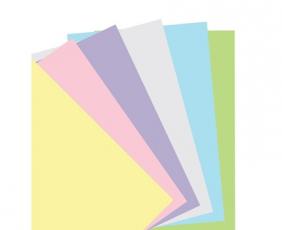 Extrablad olinjerade till Filofax Notebook A5 Pastell
