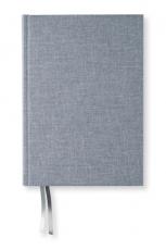 A5 Notebook Textil dotted denim