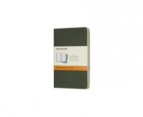 Moleskine Cahier Journal Pocket Ruled - Grön