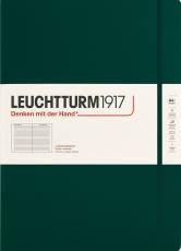 Leuchtturm Notebook A4+ hard Forest Green linjerad