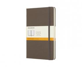 Moleskine Ruled Classic Notebook Large - Brun 13x21cm