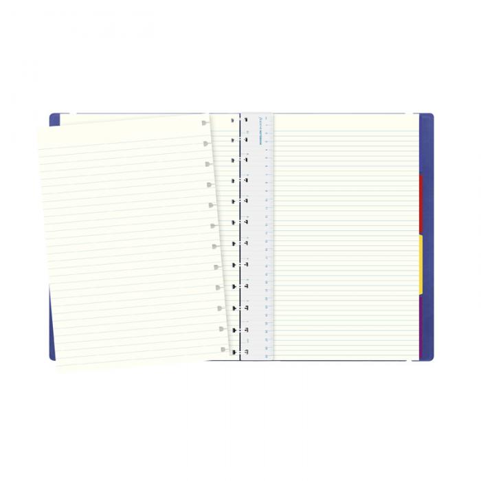 Filofax Notebook A4 linjerad bl