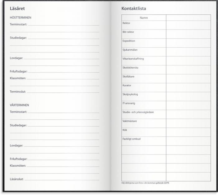 Lilla lärarkalendern 2022-2023