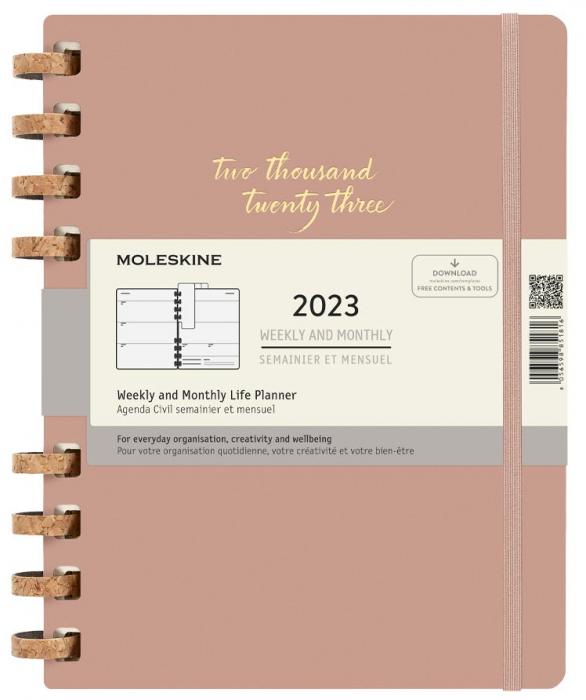 Spiral Planner 2023 XL Almond