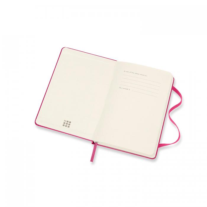 Moleskine Weekly Notebook Pink hard pocket 2021
