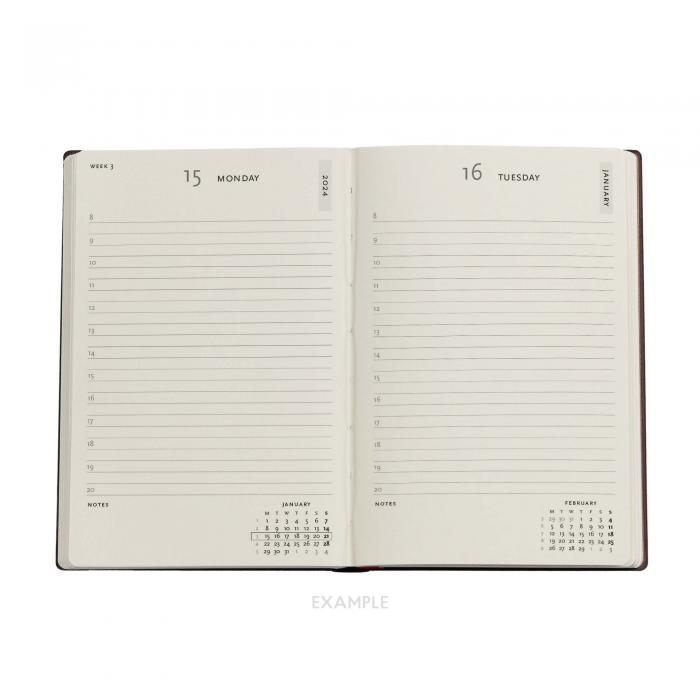 Kalender Paperblanks Daily Morris Pink Honeysuckle Mini 2024