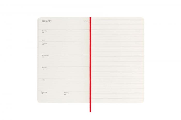 Moleskine Veckokalender L Soft rd 22/23