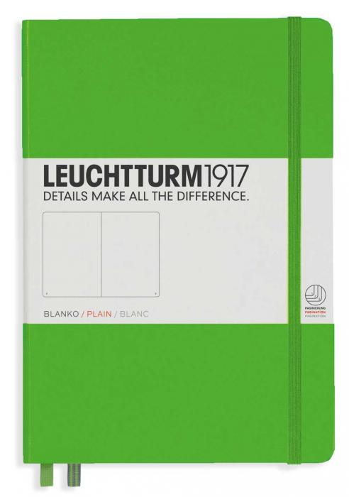 Leuchtturm Notebook A5 hard 249s Fresh Green olinjerad