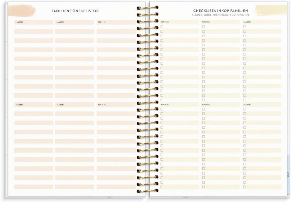 Kalender 2025 Life Organizer Family Planner