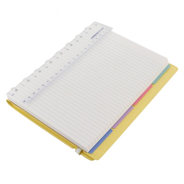 Filofax Notebook Lemon linjerad