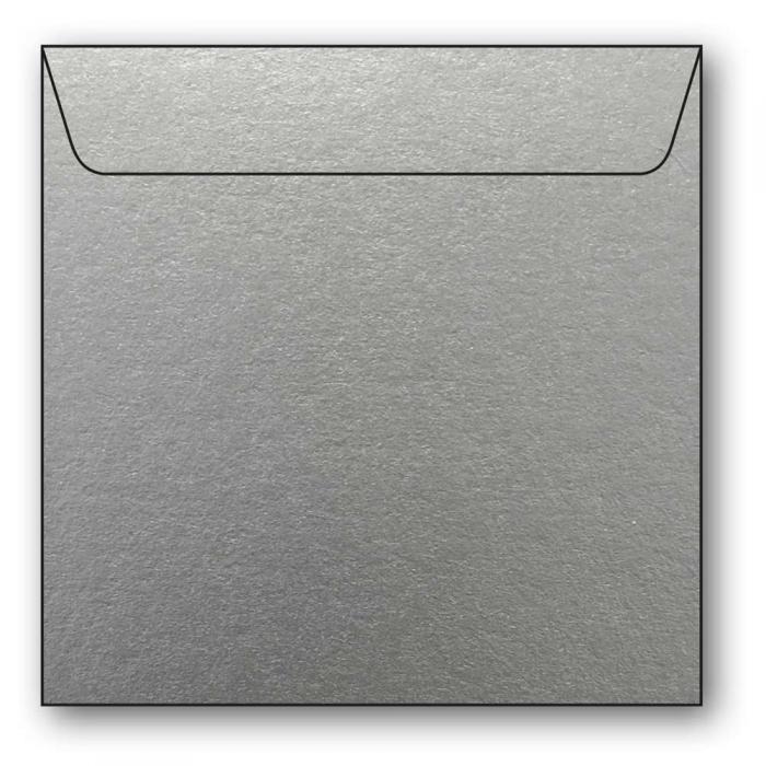 Kvadratiska Kuvert 5-pack 110g Silver