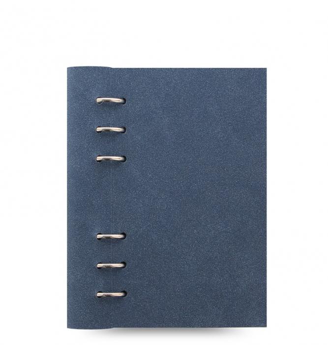 Filofax Clipbook Architexture Personal Notebook Blue suede - Kalenderkungen.se