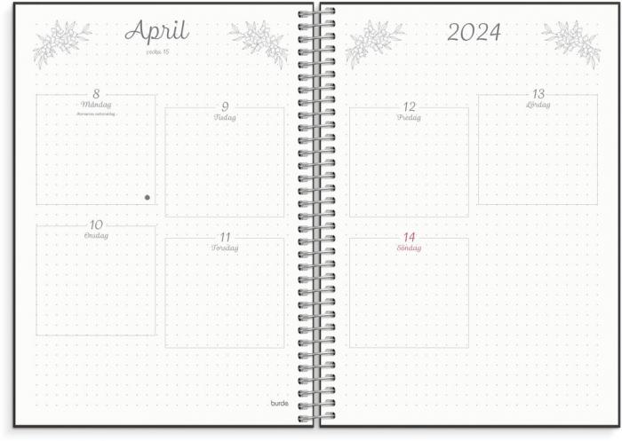 Kalender 2024 Plan and BuJo