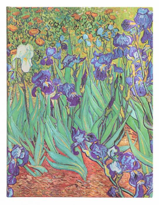 Paperblank Notebook lined Ultra Van Goghs Irises