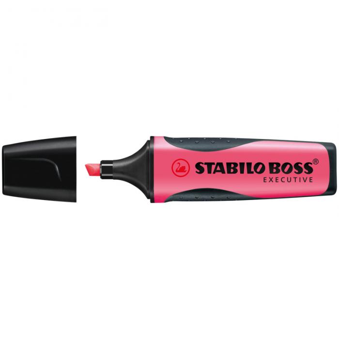 verstrykningspenna Stabilo Boss Executive Rosa