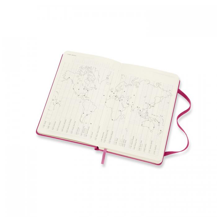 Moleskine Moleskine Veckokalender Pkt Rosa Hård 20/21 - Kalenderkungen.se