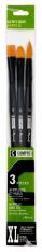 Syntetpenselset Campus 3 acrylic brushes XL