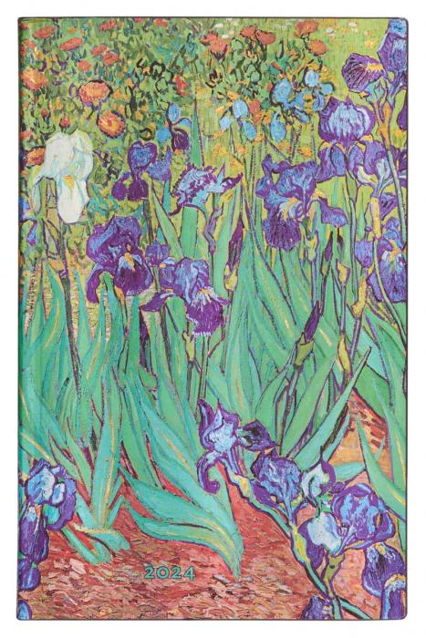 Kalender Paperblanks Maxi Van Goghs Irises 2024