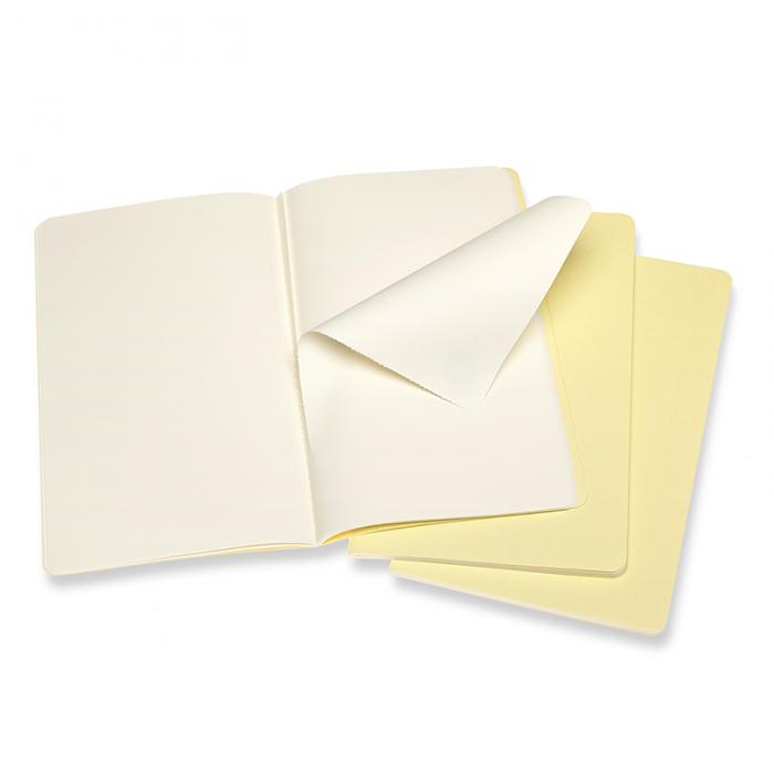 Moleskine Cahier Journal Plain Large Yellow