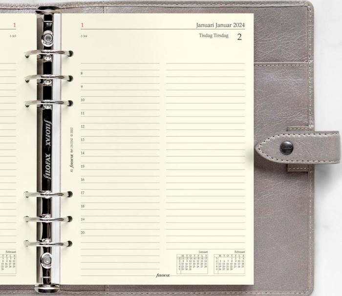 Filofax Dagbok A5 D/S 2024