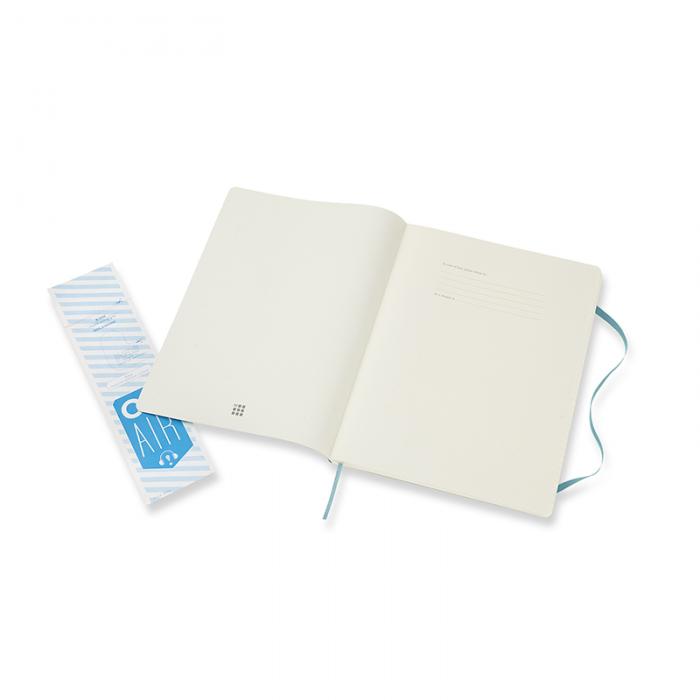 Moleskine Notebook X-large Soft Cover - Reef Blue - Linjerad