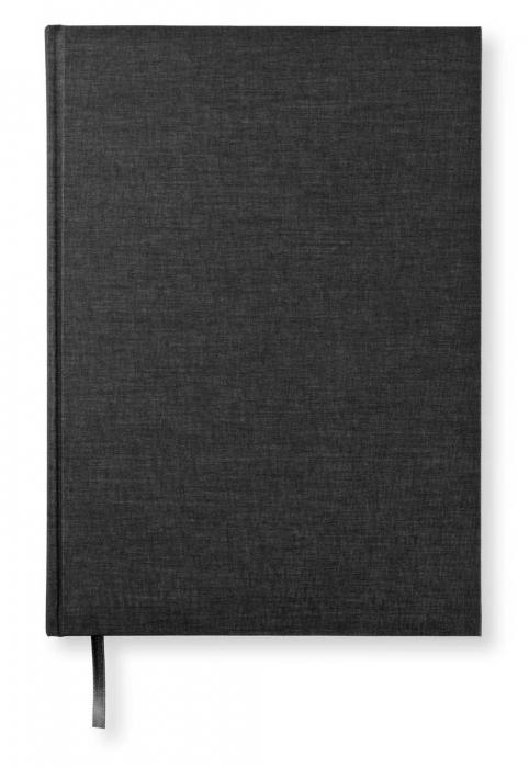 Linjerad Notebook A4 192 sidor Transparent Black