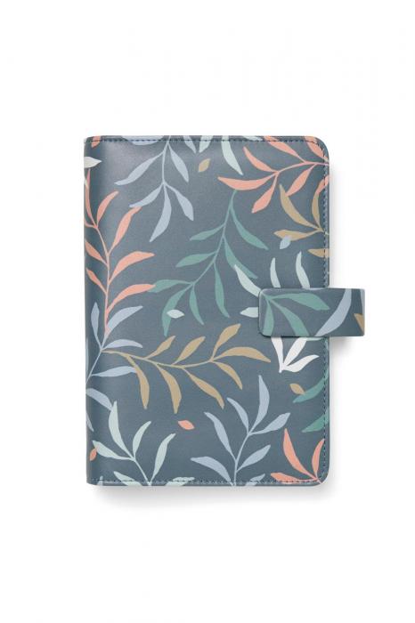 Filofax Botanical Personal Organiser Blue