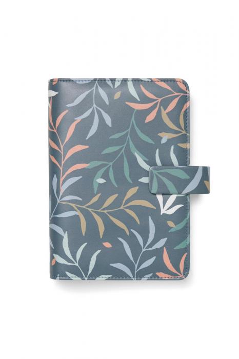 Filofax Botanical Personal Organiser Blue 