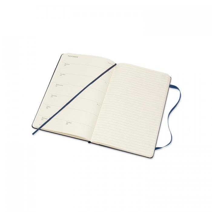 Moleskine Weekly Notebook Blue hard Large 2021