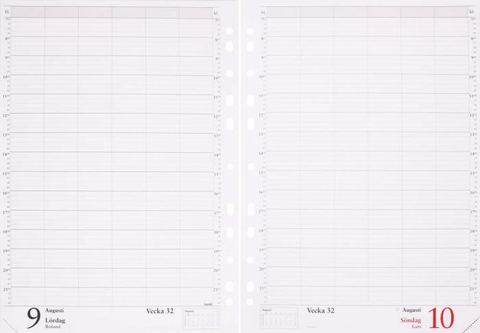 Bokningsjournalen refill 2021