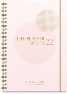 Life planner A5 rosa 2022