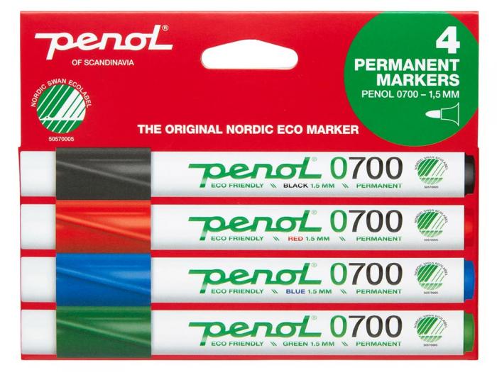 Mrkpenna Penol 0700 4-pack