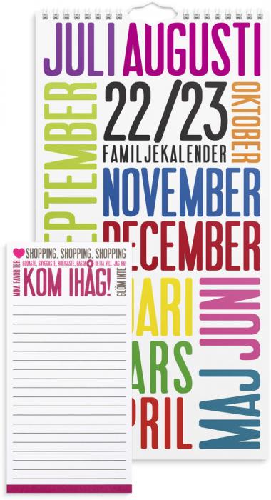 Väggkalender TrendArt 2022-2023