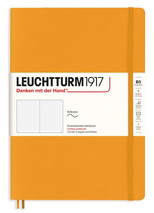 Leuchtturm Notebook B5 Soft 123s rising Sun Dotted