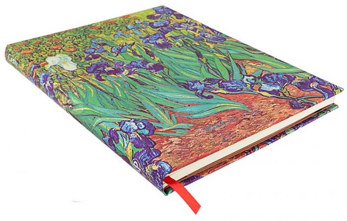 Kalender Paperblanks 18-months Ultra Van Goghs Irises Vertical