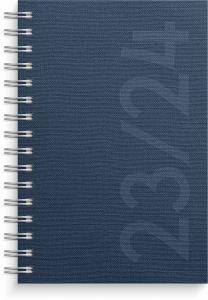 Kalender Dagbok A5 Nomad blå 2023-2024