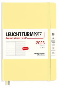 Kalender Leuchtturm1917 A5 Soft vecka/notes Vanilla 2023