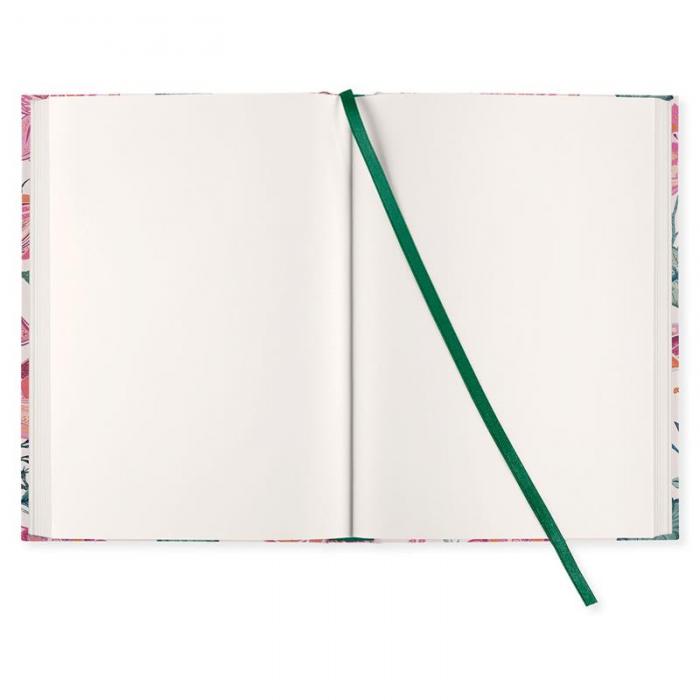 Olinjerad Notebook A5 176 sidor Pink Flowers